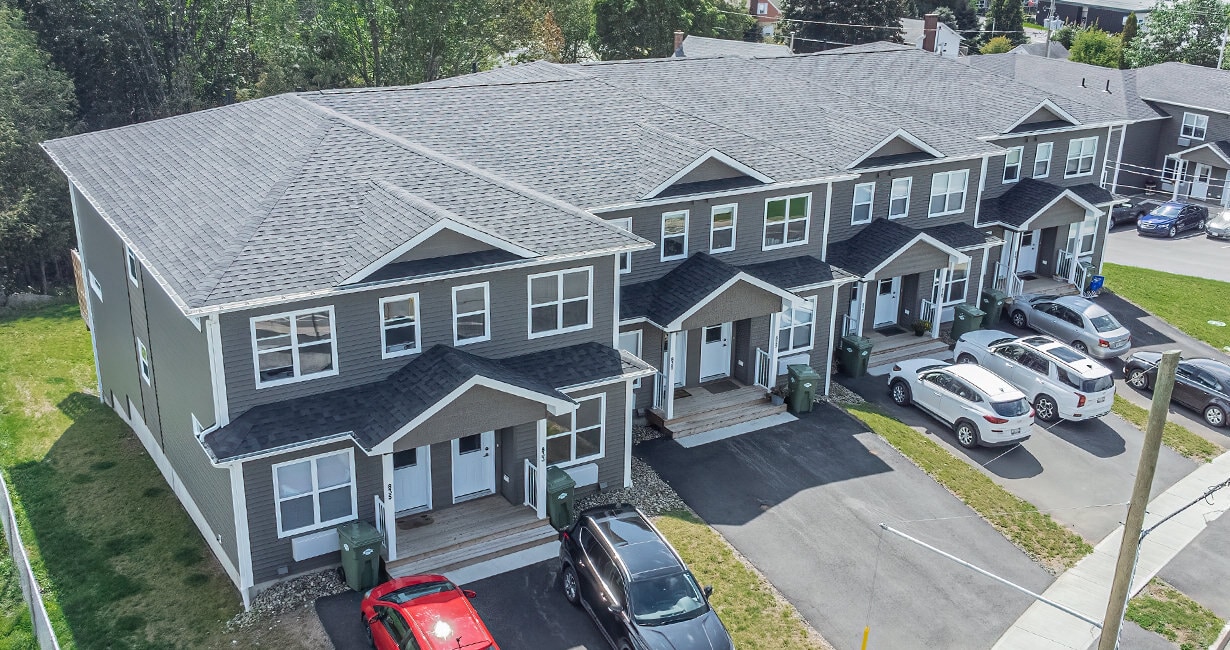 McEvoy Townhouses | J Hanson Rentals in Fredericton, NB - Building Photo