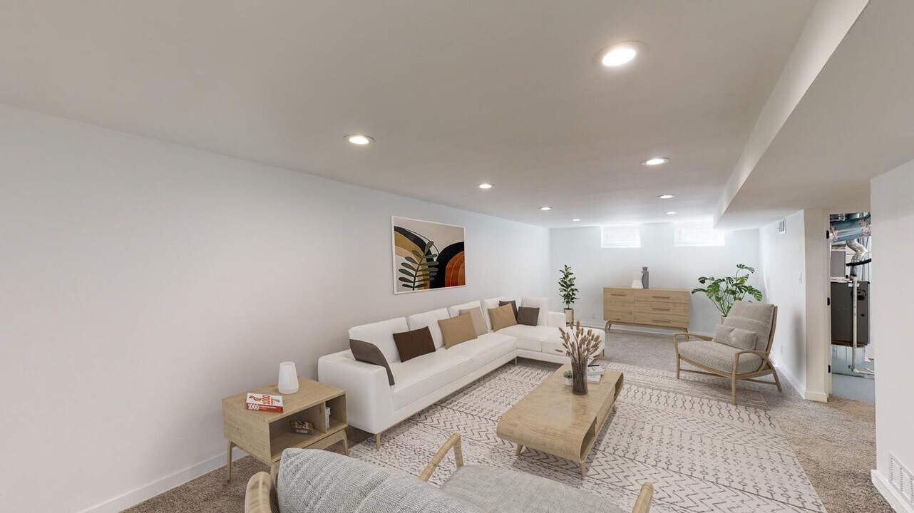 Classic brick Montclair home with covered in Denver, CO - Building Photo