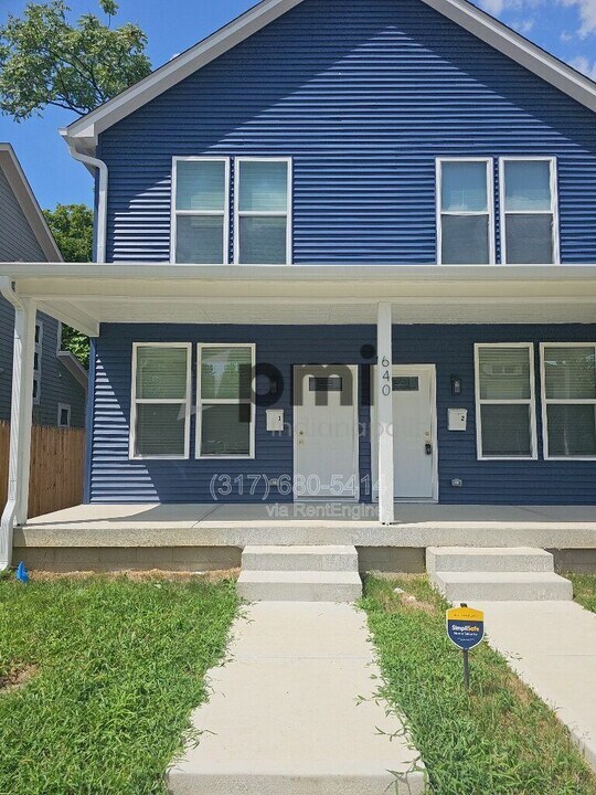 640 N Parker Ave in Indianapolis, IN - Building Photo