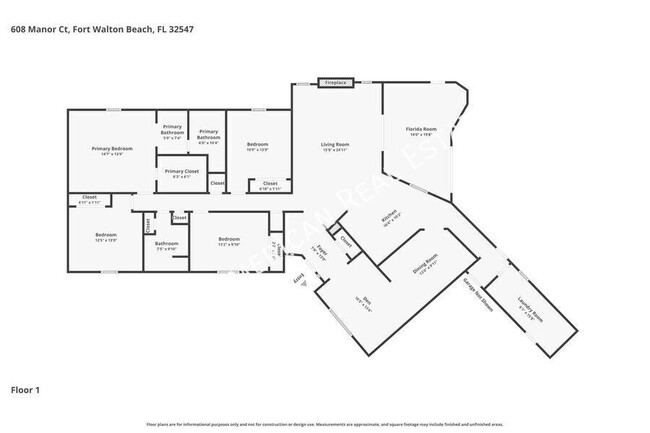 608 Manor Ct in Fort Walton Beach, FL - Building Photo - Building Photo