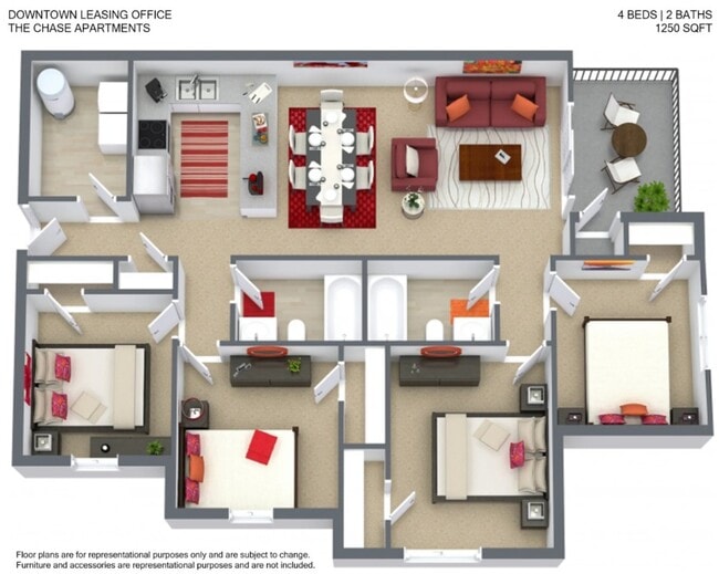 Chase Apartments in Blacksburg, VA - Building Photo - Building Photo