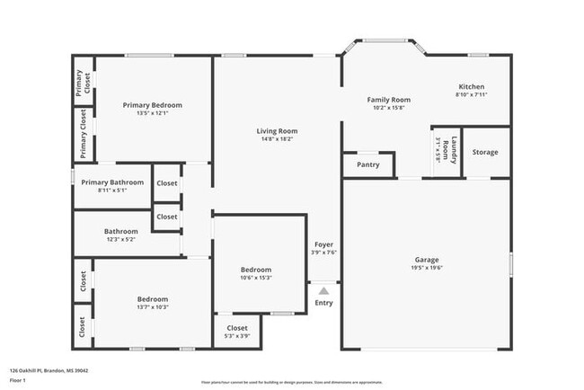 126 Oak Hill Pl in Brandon, MS - Foto de edificio - Building Photo