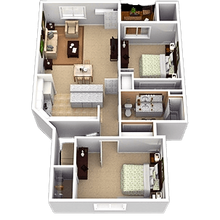 Crown Ridge Apartments in Janesville, WI - Building Photo - Floor Plan
