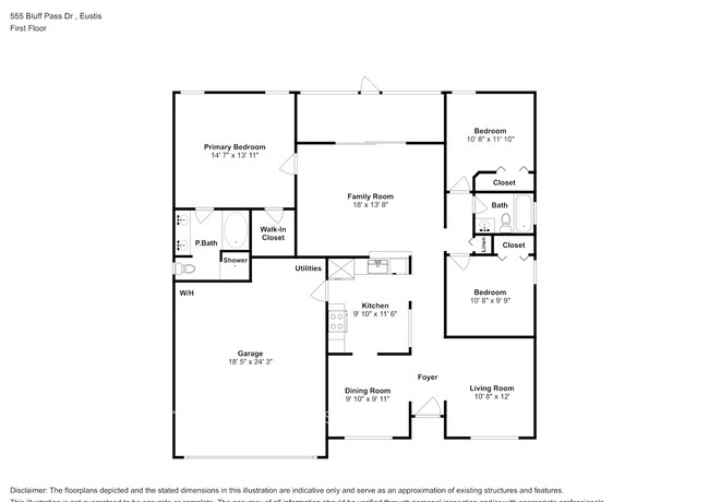 555 Bluff Pass Dr in Eustis, FL - Foto de edificio - Building Photo