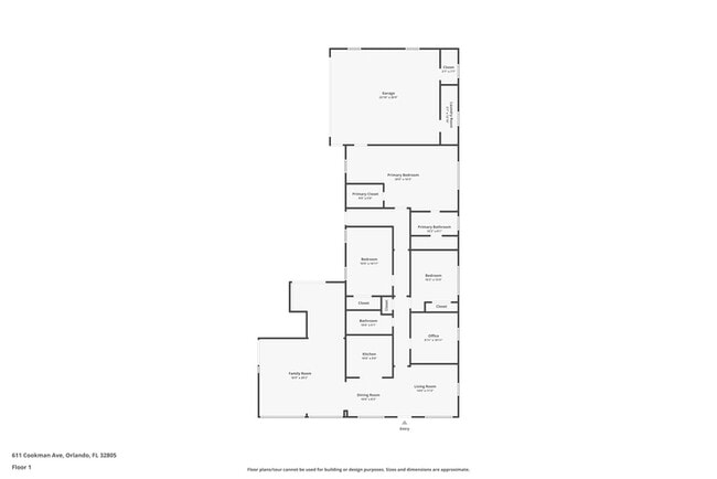 611 Cookman Ave in Orlando, FL - Building Photo - Building Photo