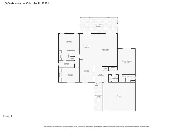 10006 Granite Ln in Orlando, FL - Foto de edificio - Building Photo