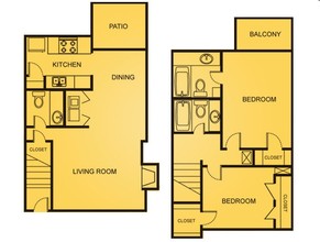 Brazos Place Condominiums in Waco, TX - Foto de edificio - Floor Plan