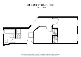32 East 7th Street in New York, NY - Foto de edificio - Floor Plan