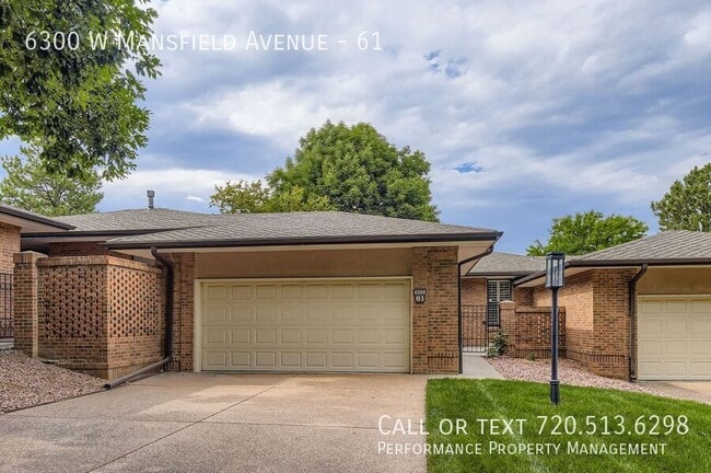 6300 W Mansfield Ave in Denver, CO - Building Photo - Building Photo