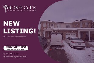 Spacious 3+1 Bedroom Detached Corner Home with Garage & Backyard in Brampton in Brampton, ON - Building Photo