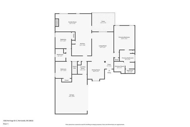 1302 Heritage Dr S in Hernando, MS - Building Photo - Building Photo