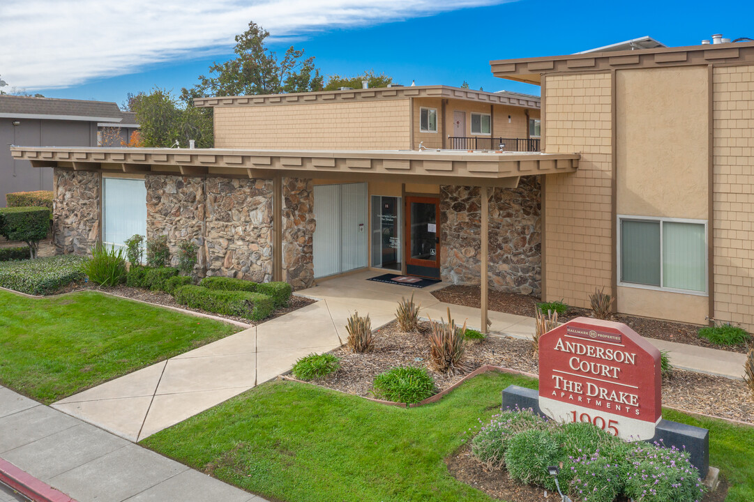 The Drake and Anderson Court in Davis, CA - Building Photo