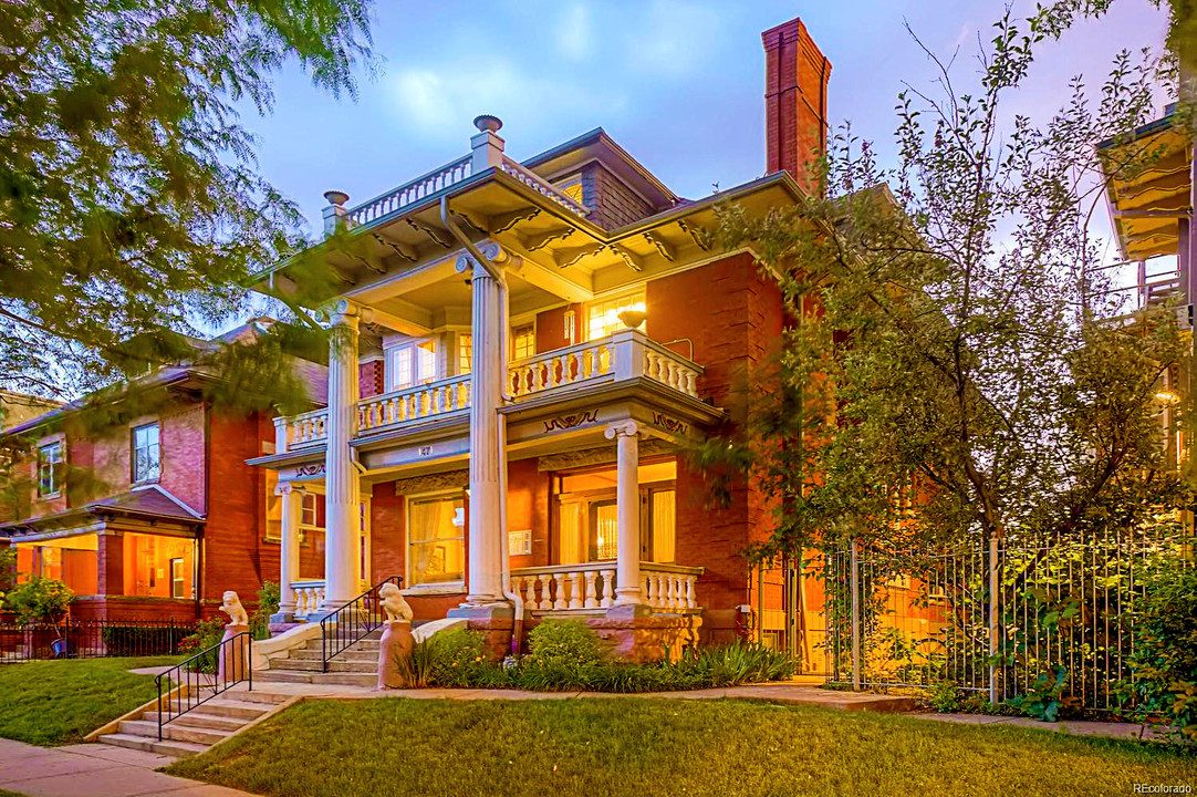 The McCourt Mansion in Denver, CO - Foto de edificio