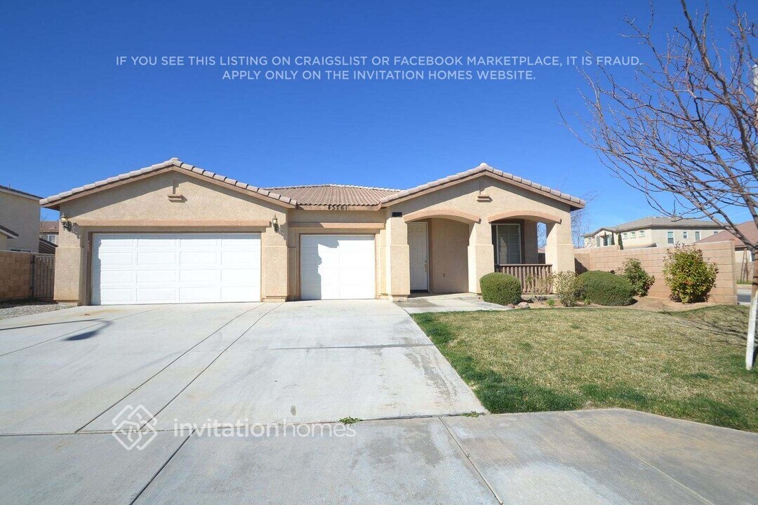 43761 58th St W in Lancaster, CA - Building Photo