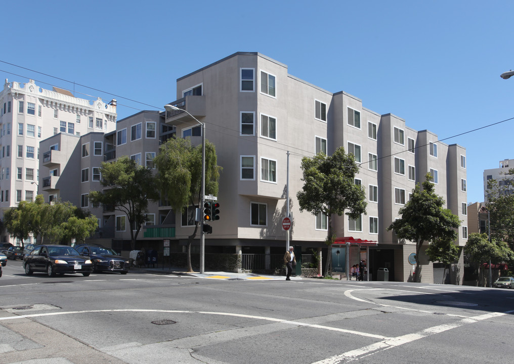 Sutter Apartments in San Francisco, CA - Foto de edificio