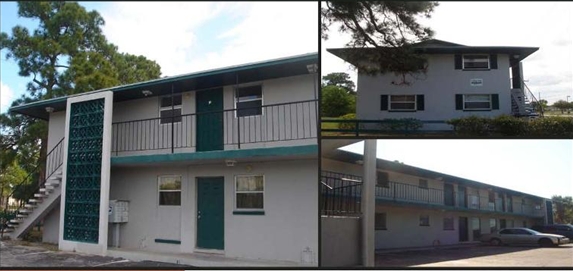 College Park & Green Tree Apartments in Fort Pierce, FL - Building Photo