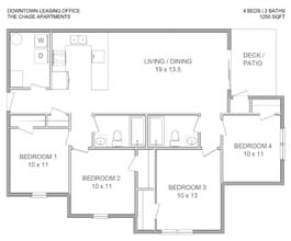 Chase Apartments in Blacksburg, VA - Building Photo - Building Photo