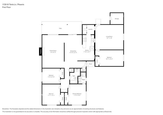 1729 W Tonto Ln in Phoenix, AZ - Building Photo - Building Photo