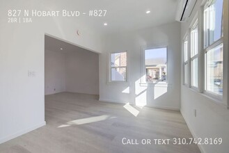 827 N Hobart Blvd in Los Angeles, CA - Building Photo - Building Photo