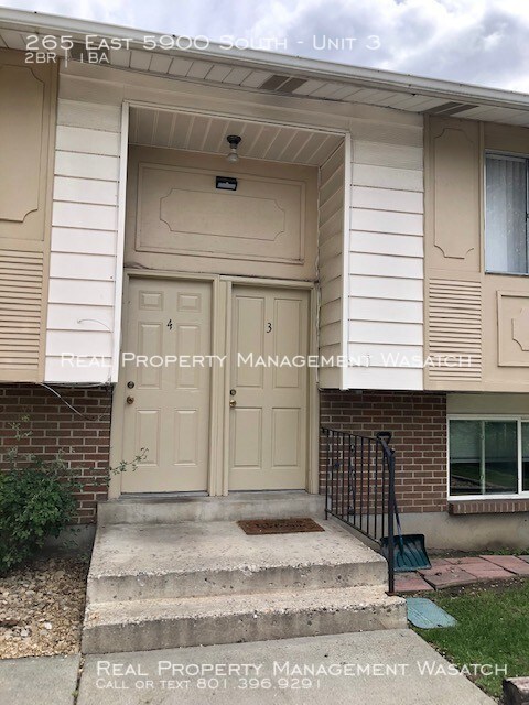 265 E 5900 S-Unit -Unit 3 in Murray, UT - Building Photo - Building Photo