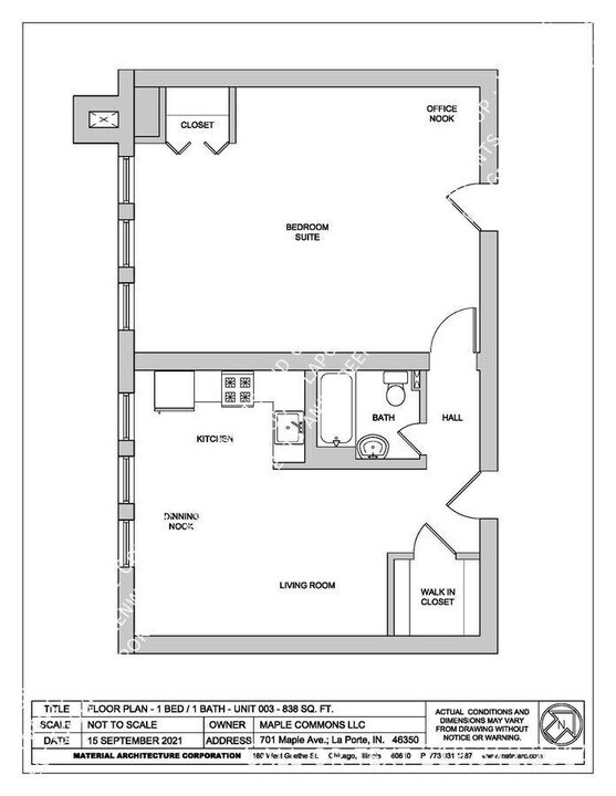 Maple Commons in La Porte, IN - Building Photo