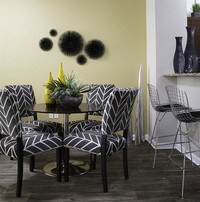 Separate dining spaces with breakfast bars - Talavera Apartamentos in Denver, Colorado