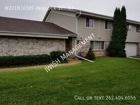 W201N16589 Hemlock St in Jackson, WI - Building Photo