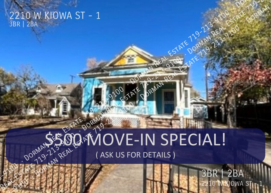 2210 W Kiowa St-Unit -1 in Colorado Springs, CO - Building Photo