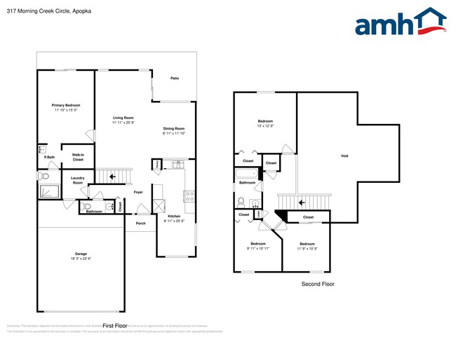 317 Morning Creek Cir in Apopka, FL - Foto de edificio - Building Photo