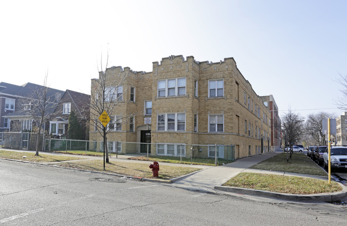 6100-6104 S Troy St in Chicago, IL - Foto de edificio