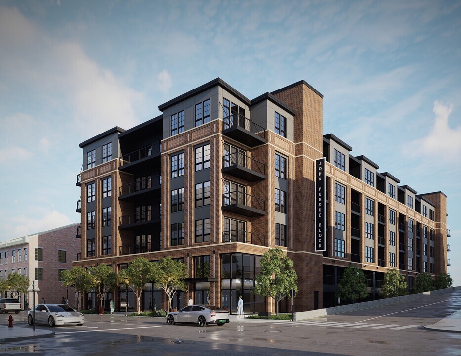 John Purdue Block in Lafayette, IN - Building Photo