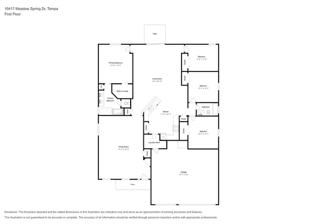 10417 Meadow Spring Dr in Tampa, FL - Foto de edificio - Building Photo