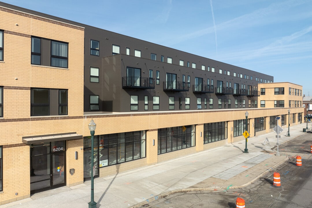 Kenosha Uptown Lofts in Kenosha, WI - Foto de edificio