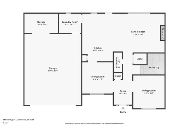 5488 Vanity Joys Ln in Ellenwood, GA - Foto de edificio - Building Photo