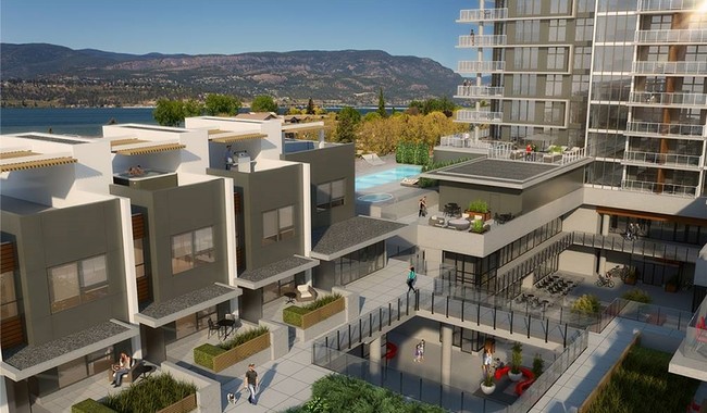 Sopa Square in Kelowna, BC - Building Photo - Building Photo