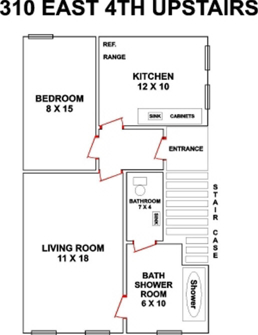 310 E 4th St, Unit UP in Winona, MN - Foto de edificio - Building Photo