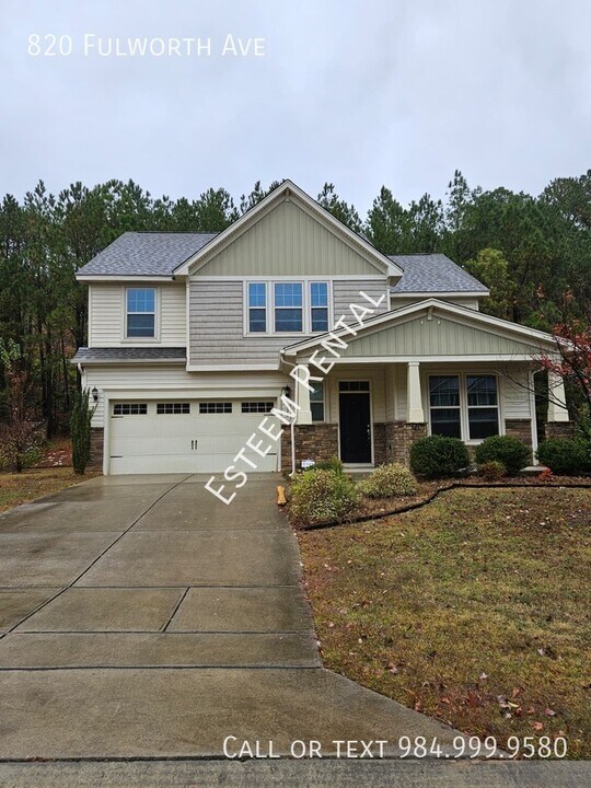 820 Fulworth Ave in Wake Forest, NC - Building Photo