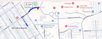 1001 Cherry St in Danville, PA - Foto de edificio - Building Photo