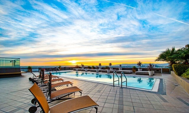 property at 1100 Wilshire Blvd