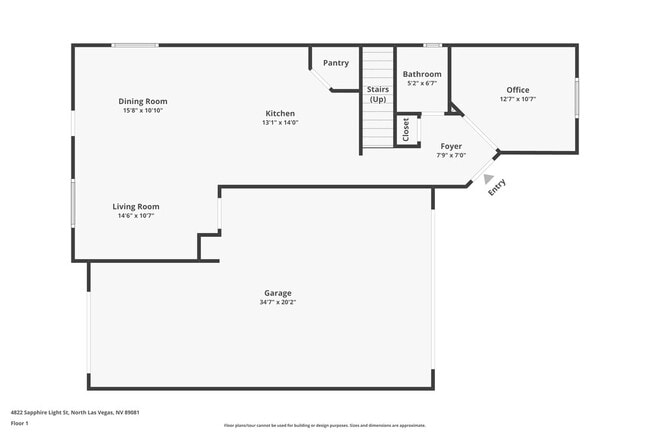 4822 Sapphire Light St in North Las Vegas, NV - Building Photo - Building Photo