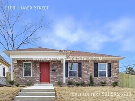1100 Thayer St in Little Rock, AR - Building Photo