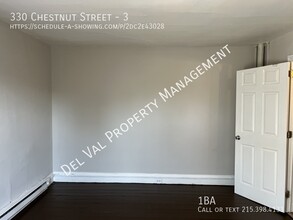 330 Chestnut St-Unit -3 in Pottstown, PA - Foto de edificio - Building Photo