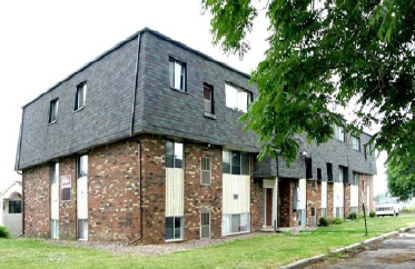 Water's Edge Apartments in Ecorse, MI - Foto de edificio