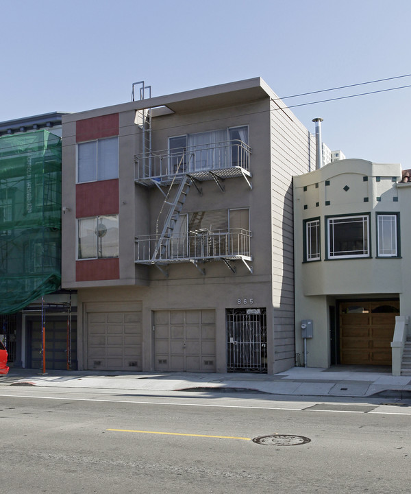 865 North Point St in San Francisco, CA - Building Photo