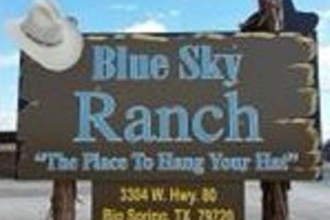 Blue Sky Ranch in Big Spring, TX - Foto de edificio