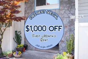 9134 SW Becker Dr in Portland, OR - Building Photo