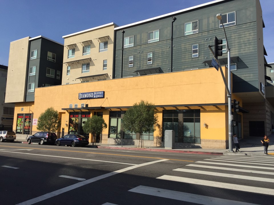 MacArthur Park Metro Apartments in Los Angeles, CA - Foto de edificio