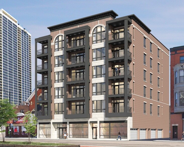 159 W North Ave, Unit 504 in Chicago, IL - Building Photo