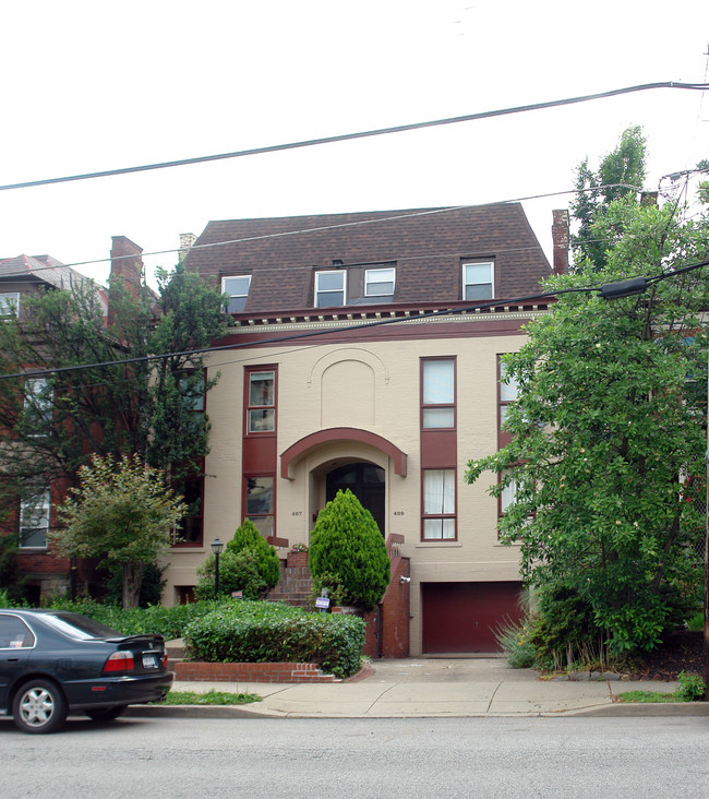 407-409 N Neville St in Pittsburgh, PA - Foto de edificio - Building Photo