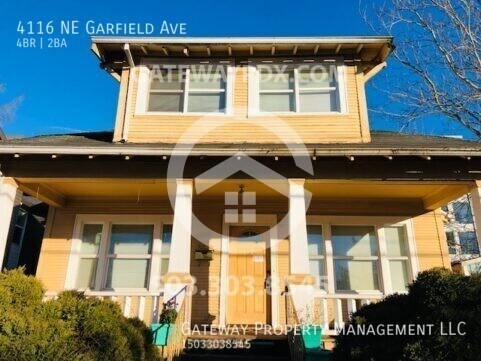4116 NE Garfield Ave. in Portland, OR - Building Photo